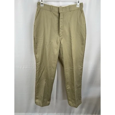 Pantalones LL Bean de Colección Juvenil Talla 16 Tostado Poliéster Forrados Pantalones Hechos en EE. UU. Foto 1 de 4