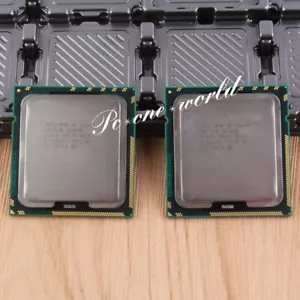 A pair Intel Xeon L5640 2.26GHz Processor LGA 1366 CPU 2933 MHz 12MB Six-Core - Picture 1 of 1