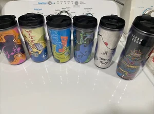 Starbucks Japan Vintage Becher 6 Stück von 2002,2007,2009 extrem selten - Bild 1 von 22