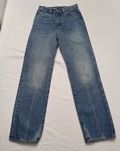 Levi's Made & Crafted The Column gerade Bein Hi/Rise Jeans dunkelblau 24 x30 - Bild 1 von 8