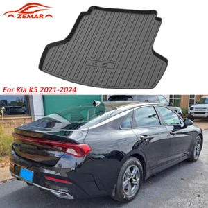 Bandeja para bota maletero de carga para todo tipo de clima tapete negro para Kia K5 2020-2023 - Imagen 1 de 6