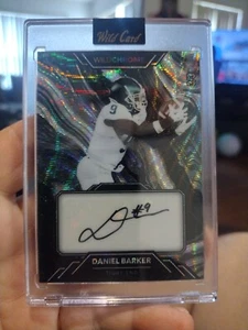 2023 Wild Card Wildchrome Daniel Barker Auto 3/3. Great Card.  - Picture 1 of 2