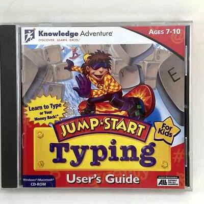 Jump Start Typing For Kids Cd Rom 1997 Knowledge Adventure - Image 1 of 2