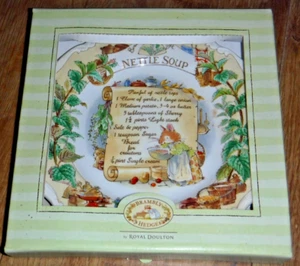 Royal Doulton Brambly Hedge Rezeptteller ~ Brennnesselsuppe ~ verpackt ~ neuwertig - Bild 1 von 9