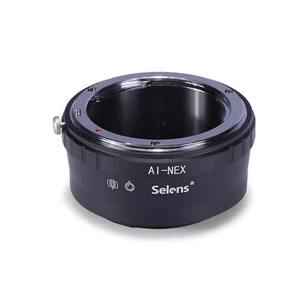 Selens Adapter Ring for Nikon AI D Lens to Sony E Mount Camera NEX 3 5 6 7 A7 C3 - Picture 1 of 9