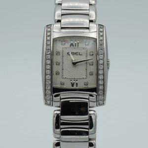 Ebel Brasilia Women's Watch Wrist 1 3/32in Quartz 32729 8/12ft2S With Sz. Seel - Picture 1 of 9