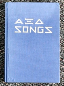 Songs of Alpha XI Delta, Ninth Edition, 1966  (Rev Ed) fraternity songbook - Imagen 1 de 14