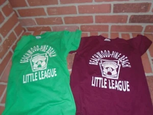 BEACHWOOD PINEBEACH NEW JERSEY LITTLE LEAGUE 1990S TSHIRT LOT YOUTH 14/16 - Picture 1 of 3