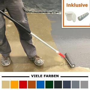 ⚒️ 2K Epoxidharz Garage Boden Beschichtung HPBI-500 Innen Werkstatt Farbe Beton - Bild 1 von 40