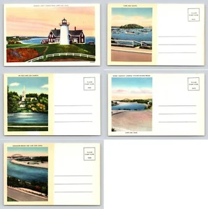 Lot of 5 Cape Code Massachusetts Correspondance Postcards - Bild 1 von 7