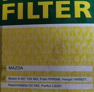 Mazda Ölfilter - Bild 1 von 3