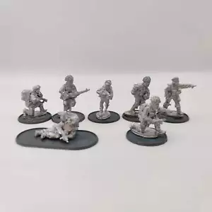 Warlord Games Bolt Action British Airborne x7 Metal AF055 - Picture 1 of 3