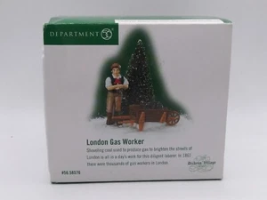 Dept 56 London Gas Worker Dickens Village 2003 #58576 - Picture 1 of 5