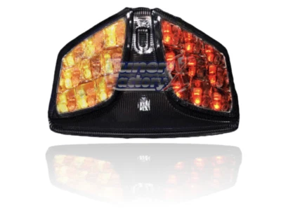 Luz trasera LED GSXR600 2008-2020 compatible con Suzuki GSX-R 600 750 indicador de humo Len Foto 1 de 4