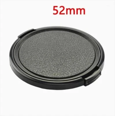 1PC Side Pinch Snap-On Front Lens Cap for Nikon, Fuji, Canon, Sony * All Sizes* - Image 1 of 4