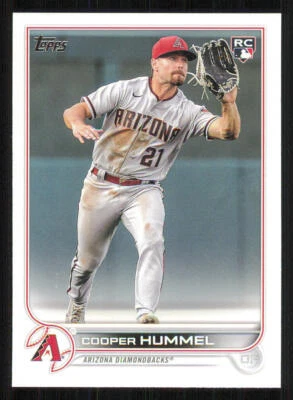 2022 Topps Update #US314 Cooper Hummel RC - Image 1 of 2