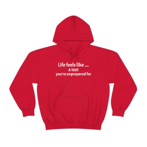 Life feels like - Unisex Heavy Blend™ Hooded Sweatshirt - Picture 1 of 10