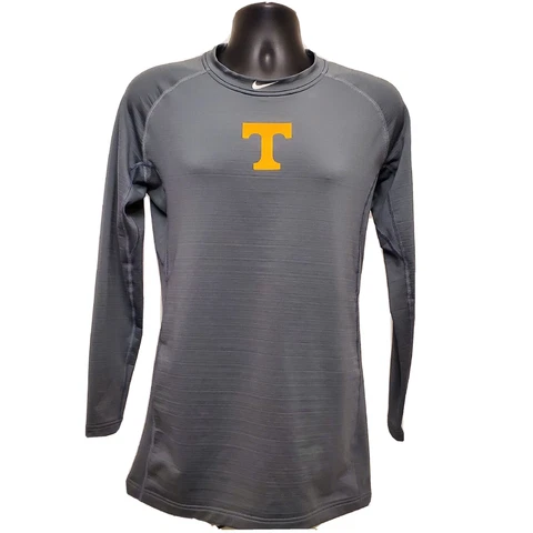 Tennessee Volunteers Men Nike Pro Dri-Fit Compression Shirt Gray Long Sleeve Cover