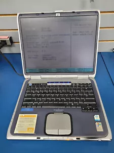HP Pavilion ze4900 | Intel Celeron M @1.30GHz 480MB RAM | No HDD or Charger - Picture 1 of 9