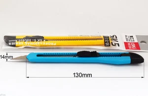 Cuchillo utilitario de acero inoxidable DELI No.2052 1 pieza 30 grados 70x9mx0,4 mm 9 mm cortador - Imagen 1 de 6