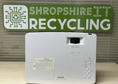 Sanyo PLC-XE34 XGA Projector  with 4111 Lamp Hours Used Tested and Working - Image 1 of 4