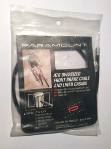 Paramount ATB Oversized Front Brake Cable And Lined Casing Black 17 982 Schwinn - Picture 1 of 7