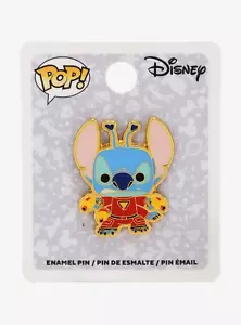 Pin de esmalte de punto alienígena Funko Pop de Disney Lilo & Stitch - Imagen 1 de 4