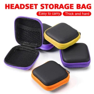 1 Pcs Travel Wireless Headset Headphone Case Small over Ear Headphones Wired - Picture 1 of 17