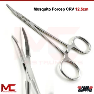Halsted Mosquito Forcep Curved Hemostatic Surgical Tissue Holding Suture Forceps - Picture 1 of 3