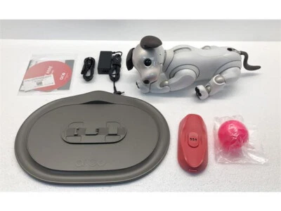 Sony AIBO ERS-1000 ORIGINAL USA MODEL W/ACCESSORIES Robot Dog Toy White ERS1000 - Image 1 of 4