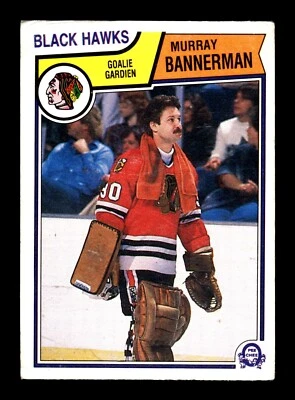 4-04-20 PWE. FLAWED . 1983-84 opc o-pee-chee #97 murray bannerman - Image 1 of 2