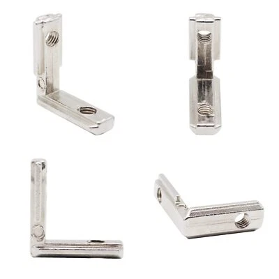 SEEKLINY 10PCS 2020 Aluminum L Bracket - Heavy Duty Joint Connector for 20x20 Extrusion