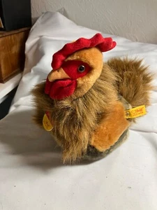 Steiff Chicken with Tags. 8 Inches Tall - Picture 1 of 7