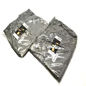 (2) NEW Chef Works Check Baggy Chef Pants Elastic Waist Drawstring 6X-Large 6XL - Picture 1 of 3