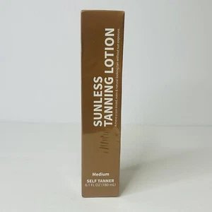 Sunless Tanning Lotion Self Tanner Long Lasting Natural Fake Tan Medium Exp 2027 - Picture 1 of 9