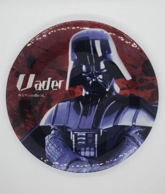 Star Wars Darth Vader 8" Glass Plate UNUSED - Skater Japan - Image 1 of 4