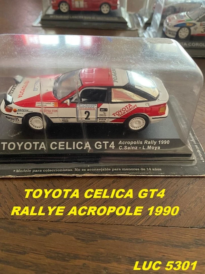 TOYOTA CELICA GT4 RALLYE ACROPOLIS 1990 PAR IXO POUR ALTAYAAU 1/43 - Photo 1/1