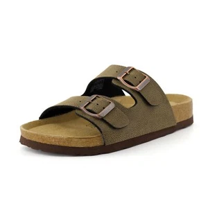 CUSHIONAIRE Lane Korkfußbett Sandalen für Damen - bequeme Doppelschnalle - Bild 1 von 9