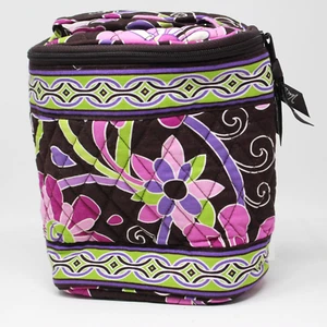 Vera Bradley Purple Punch Cool Keeper Quilted Insulated Lunch Can Bag w/ Handle - Picture 1 of 12