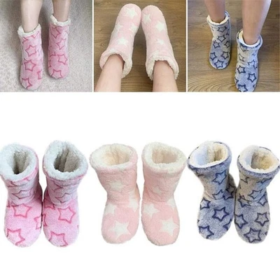 MARKENLOS Schuhe Warm Schuhe Booties Pelz Thermische Stiefeletten Damen Hausschuhe