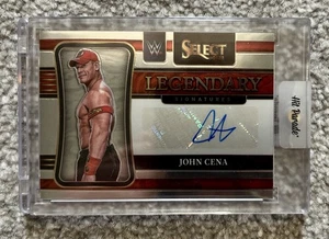 2022 Panini Select WWE JOHN CENA Legendary Signatures Auto Autograph Redemption - Picture 1 of 3