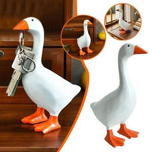 Duck Storage Creative DIY Magnet Duck Ornaments Resin Dec oration Cute - Picture 1 of 13