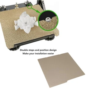 3D Drucker Bauplatte Passend Für Kobra S1 Doppelseitige PEI Bett Plattform❀ - Bild 1 von 24