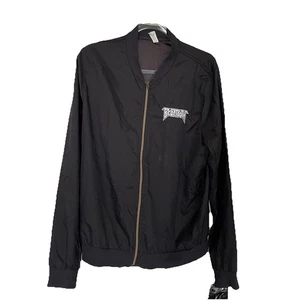 Men's Canvas Jacket Black Beartooth M Band Street Work Rare Rock Ohio Surface - Picture 1 of 4