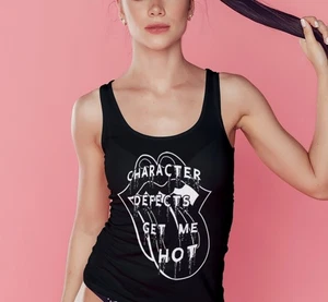 Narcotics Anonymous - Defects Get Me HOT - Damen Racerback Tank Top - Bild 1 von 12