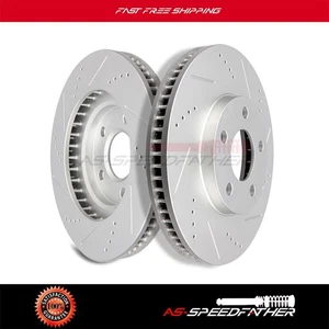 2X Front Brake Discs Rotors For Cadillac DeVille 1997-1999, 2000-2004 Buick Park - Picture 1 of 6