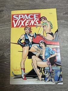 3-D ZONE #16 (A) SPACE VIXENS 1989 DAVE STEVENS CLASSIC W/GLASSES RAW SEE PHOTOS - Picture 1 of 5