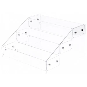 Plymor Acrylic 3-Level Countertop Display Tray 12.375"W x 11.875"D x 6.75"H - Picture 1 of 1