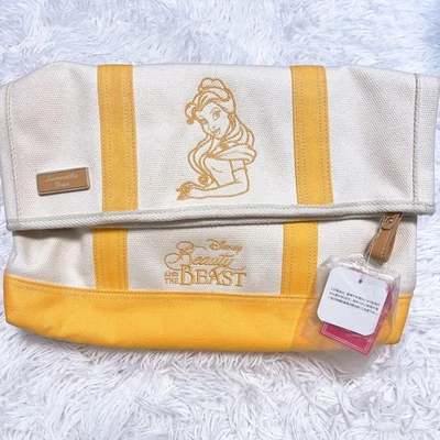Samantha Vega Disney Belle Clutch Bag Beauty and the Beast Canvas Embroidered - Image 1 of 4