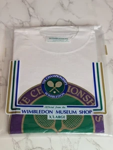 NEU Vintage Wimbledon Official Museum Shop Shirt Herren XL Tennis Championships - Bild 1 von 3